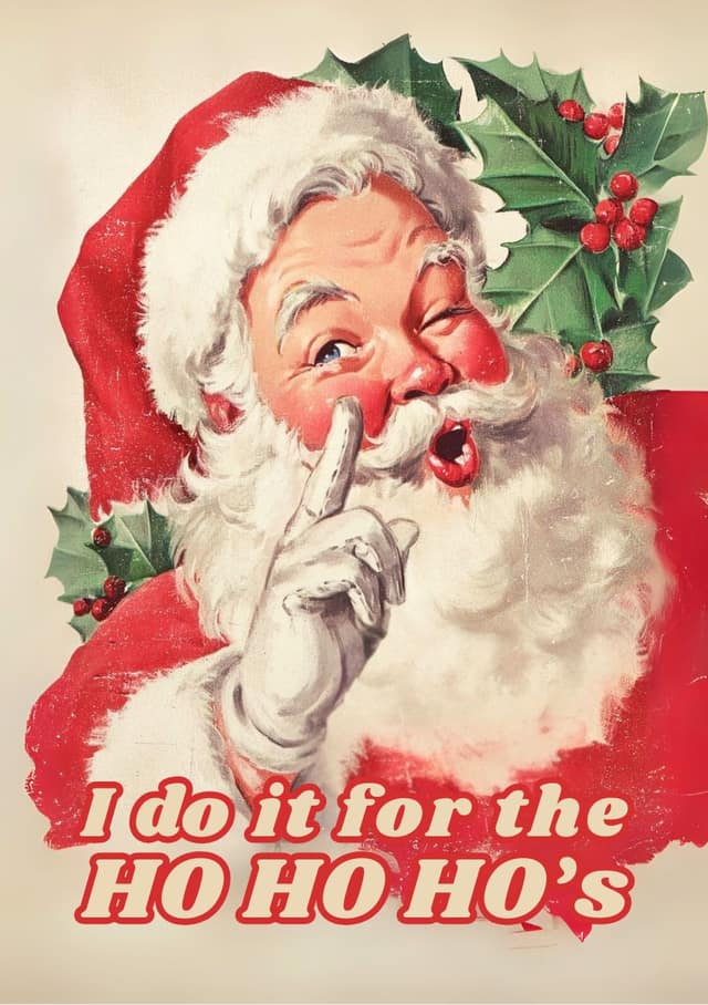 Cheeky Santa Face Swap