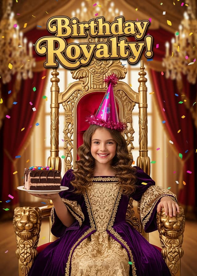 Birthday Throne Royalty
