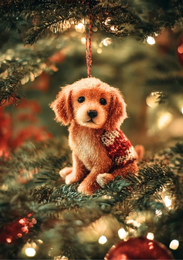 Cosy Christmas Pet Ornament