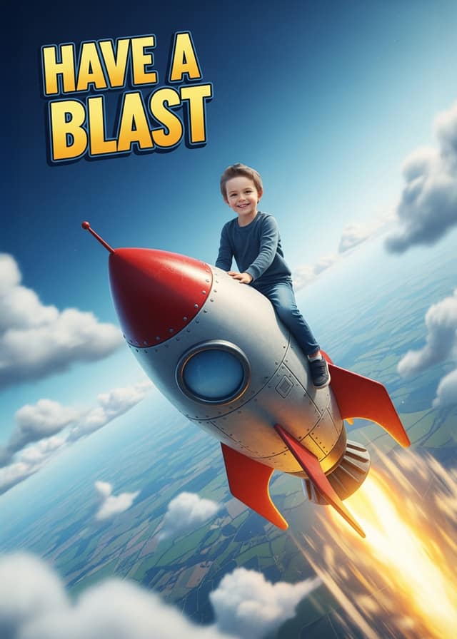 Have A Blast Rocket Ride