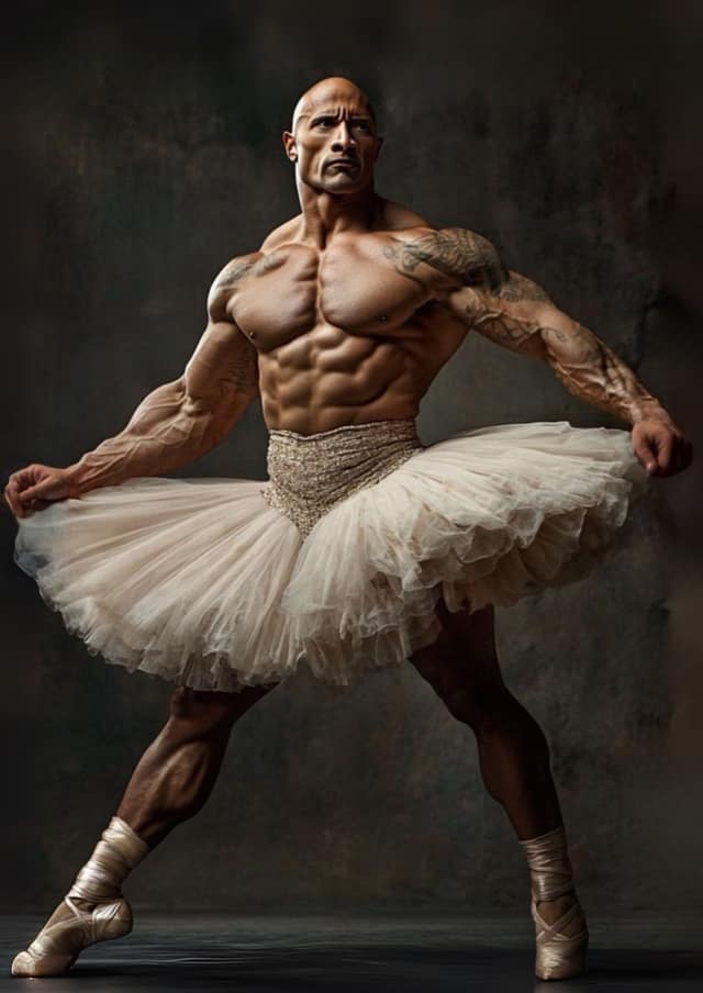 Buff Ballerina Face Swap