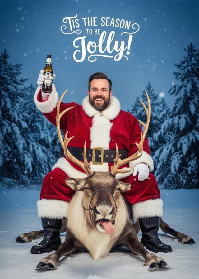 Jolly Reindeer Rider