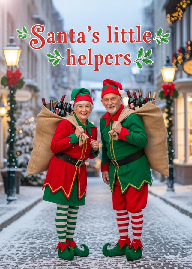 Festive Elf Wine Run