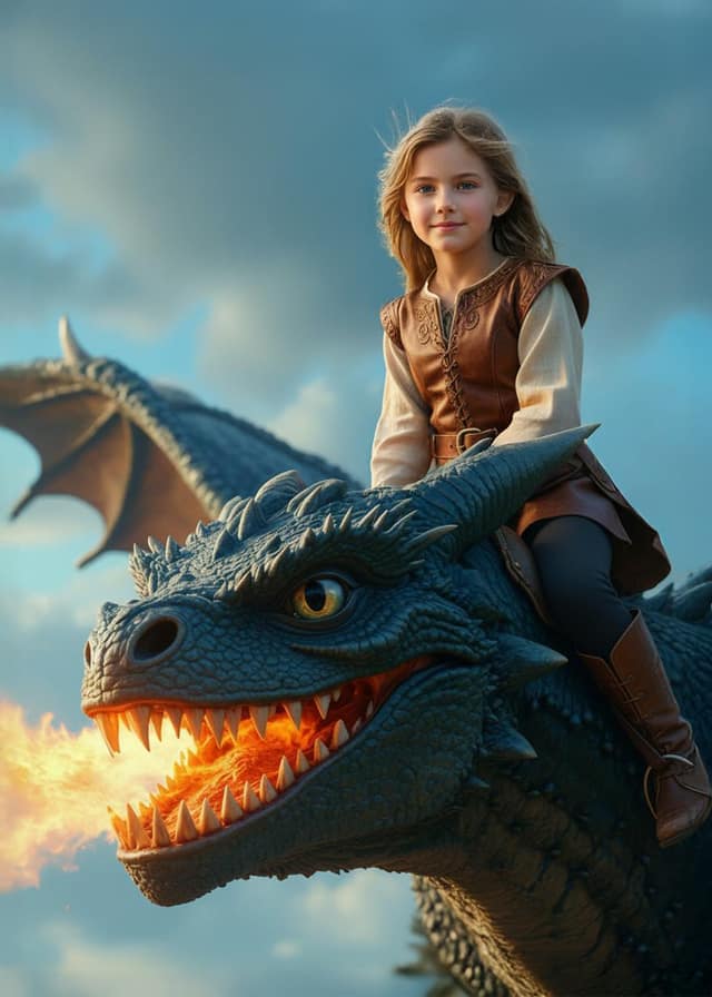 Skybound Dragon Rider