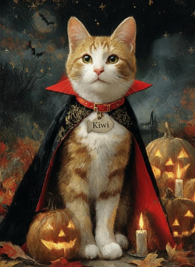 Pumpkin Patch Vampire Pet