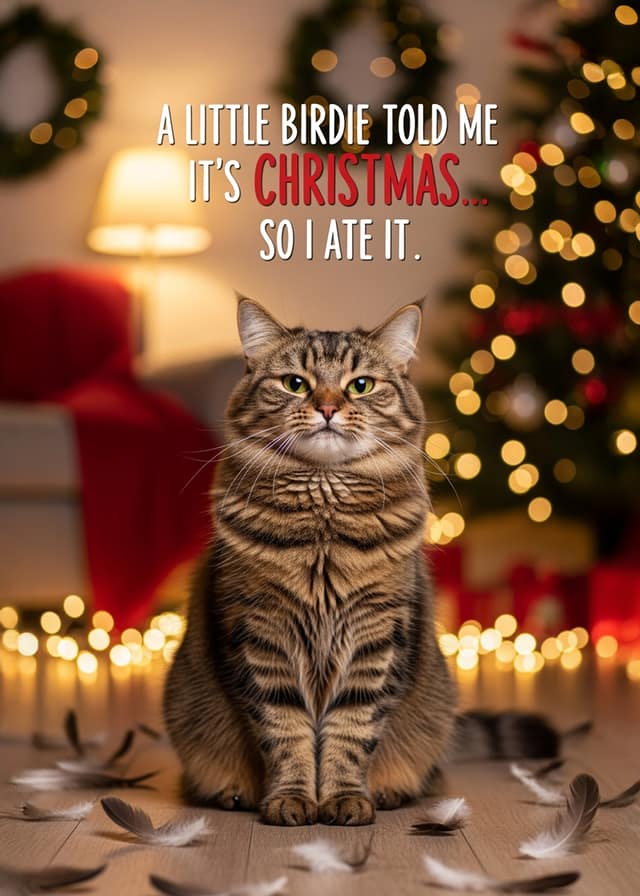 Christmas Birdie Bandit