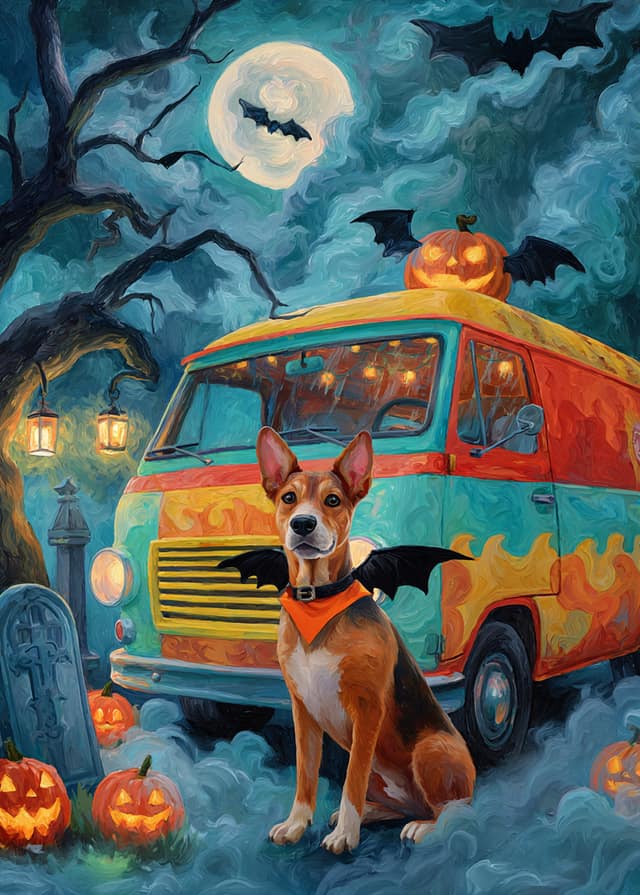 Spooky Camper Pup