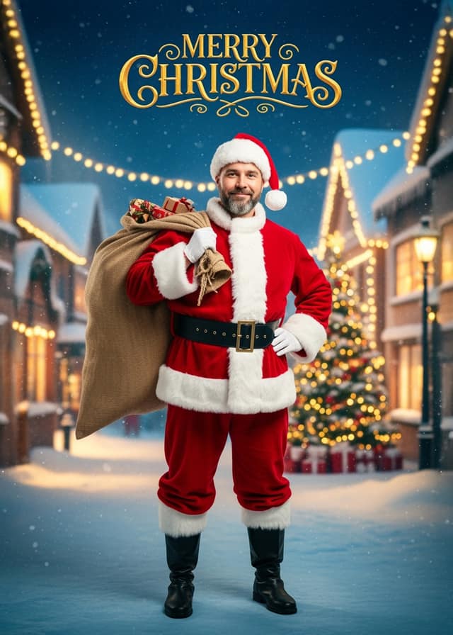 Merry Christmas Santa Swap