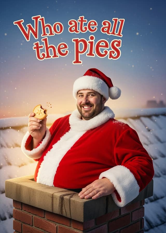 Chimney Santa Pie Bandit