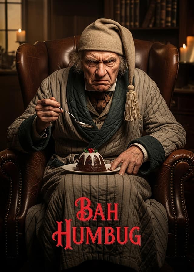 Bah Humbug Christmas Miser