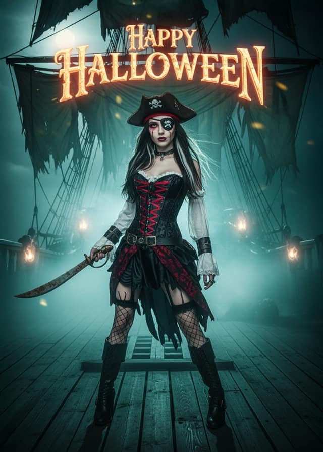 Ghost Ship Pirate Glam