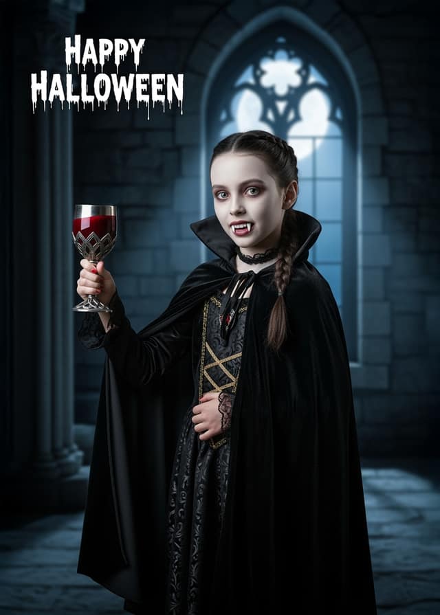 Spooky Vampire Castle Costume