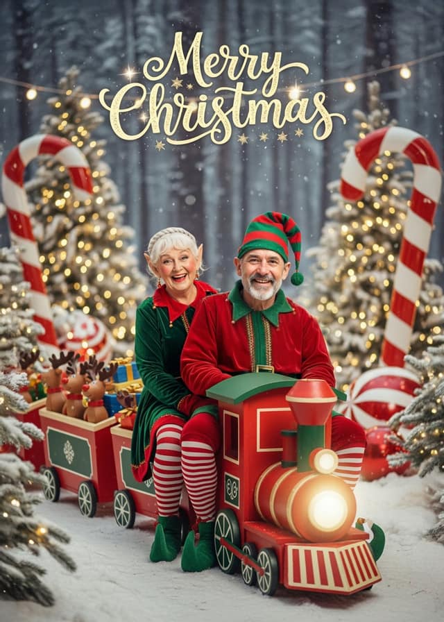 Christmas Elf Train Ride