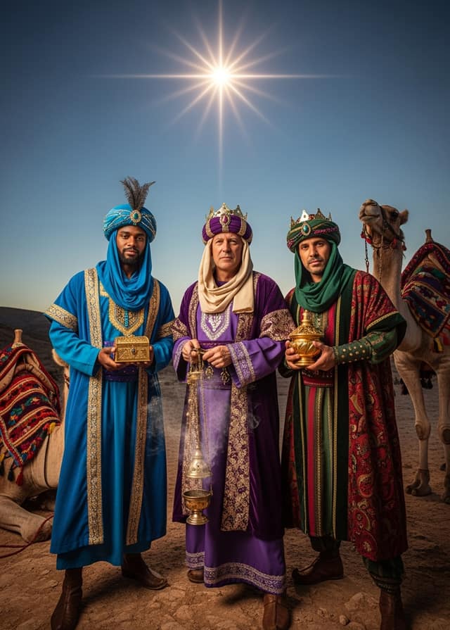 Three Wise Men Face Swap