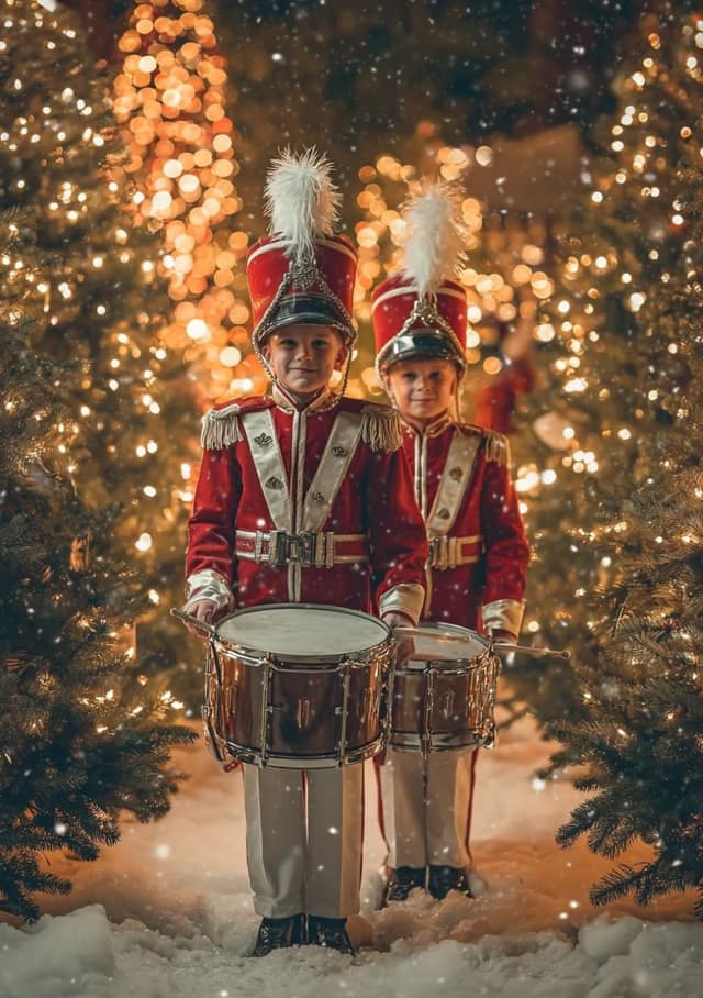 Christmas Toy Soldier Duo