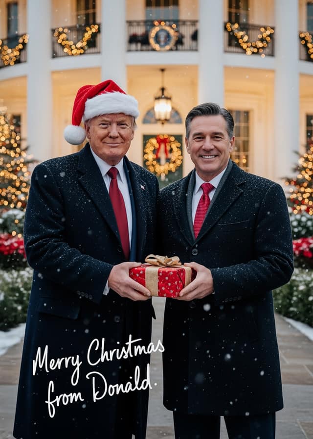 Trump White House Christmas