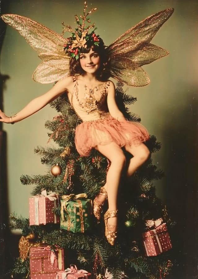 Glitter Wing Christmas Fairy