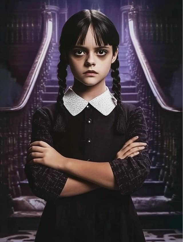 Gothic Schoolgirl Face Swap