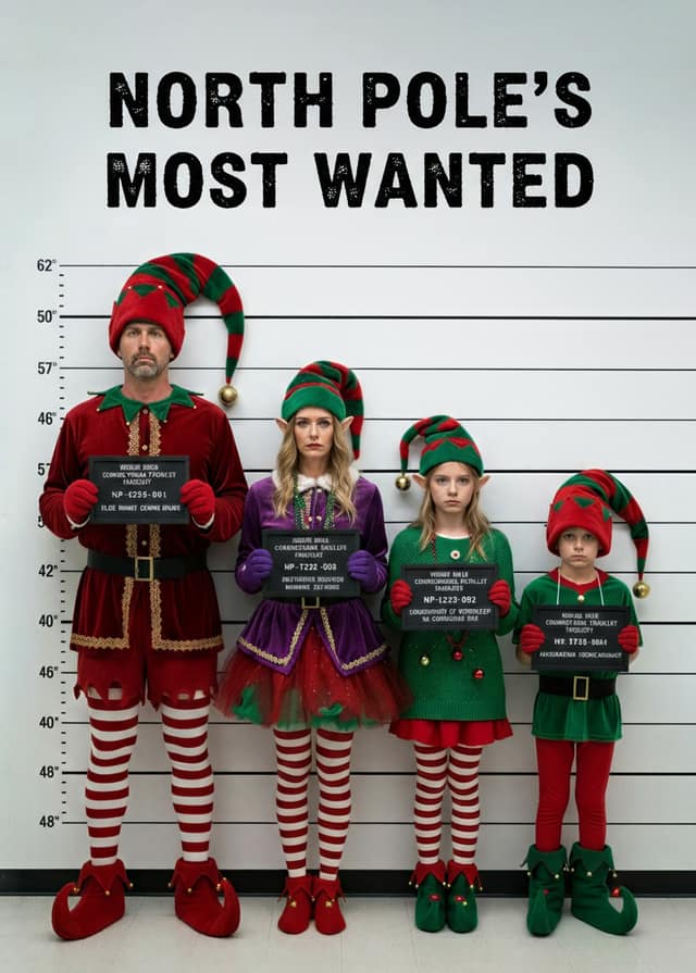 North Pole Most Wanted Lineup