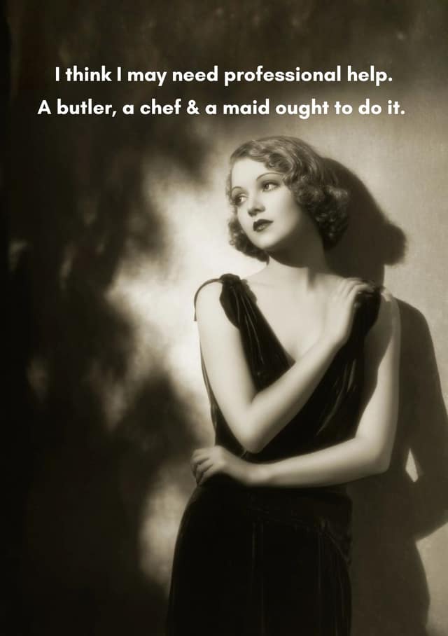 Vintage Glamour Help Wanted