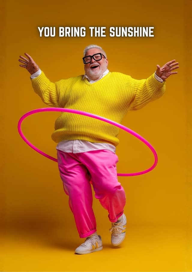 Sunshine Hula Hoop Swagger