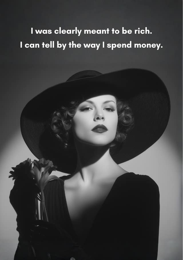 Vintage Rich Girl Energy