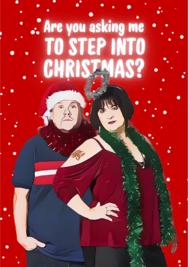 Cheeky Christmas Couple Swap