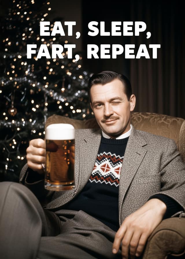 Eat Sleep Fart Repeat Face Swap