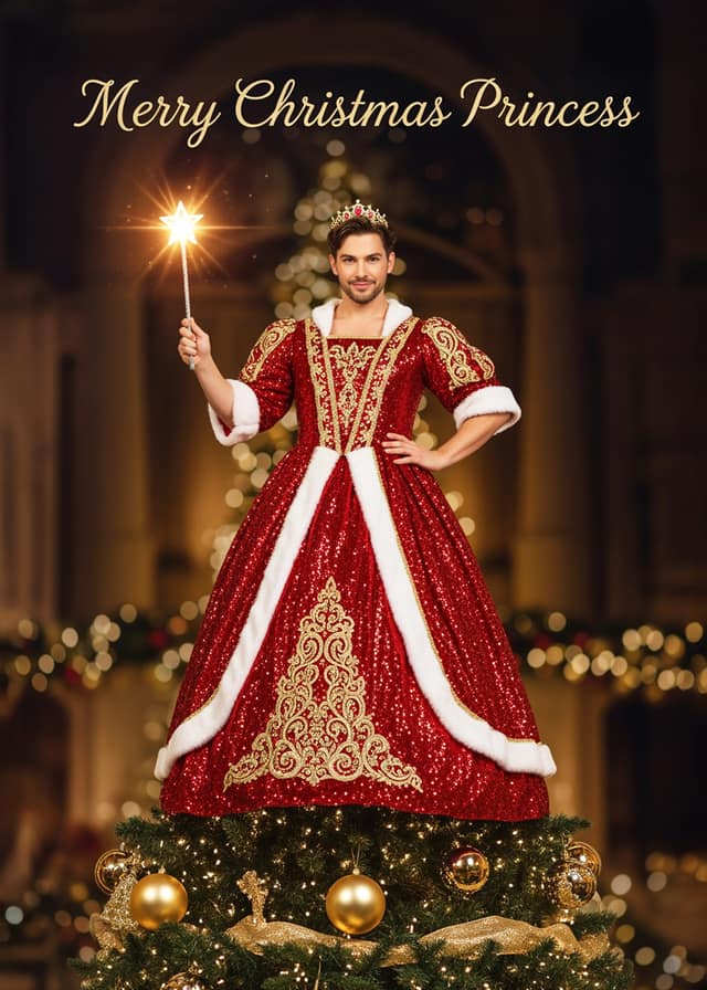 Christmas Princess Face Swap