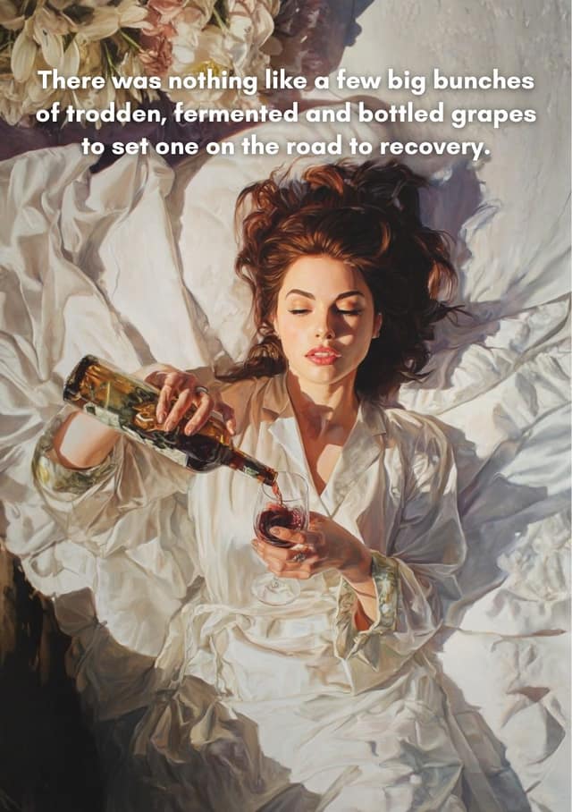 Morning After Merlot Moment